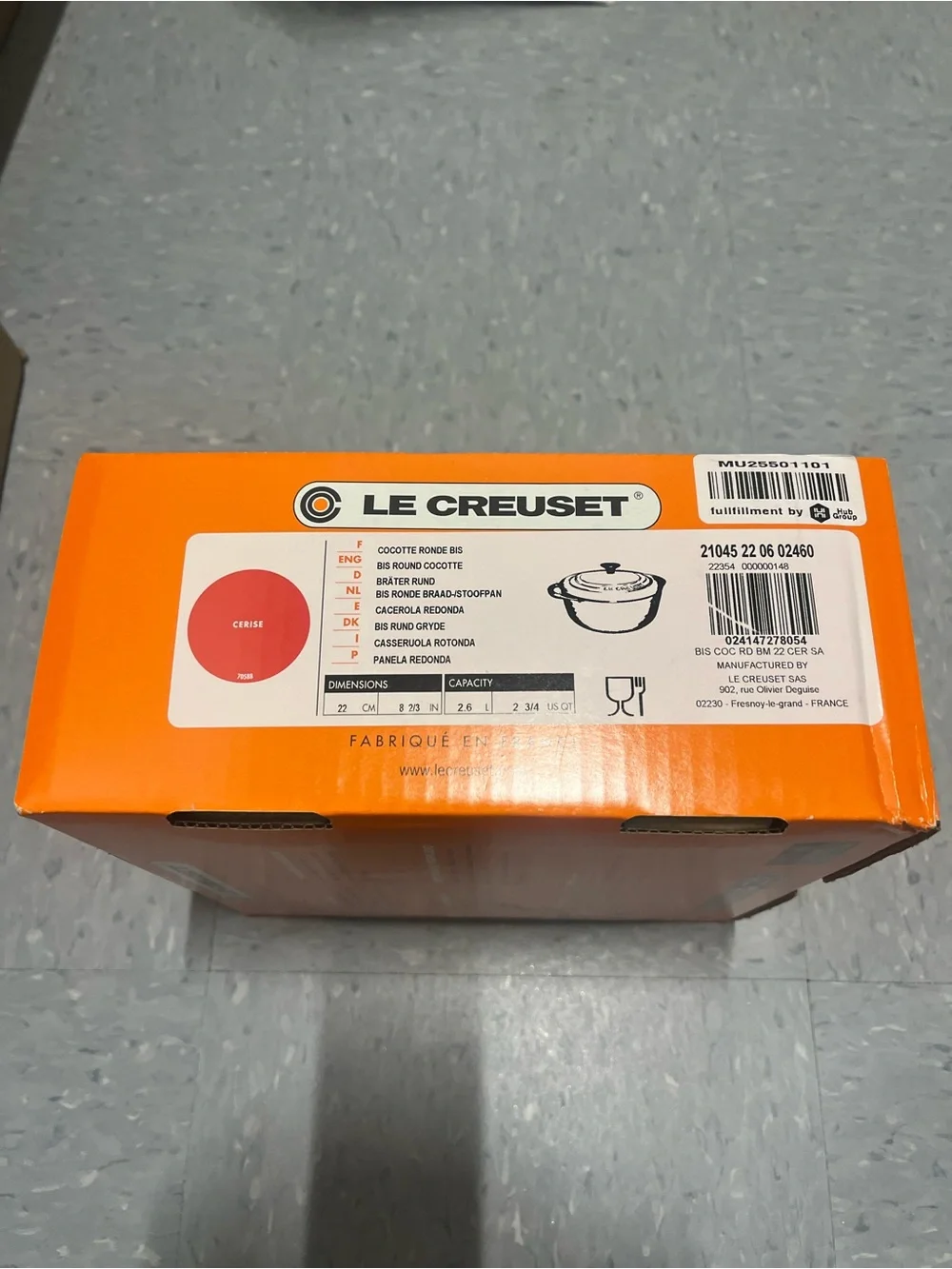 Le Creuset Cocotte Bis 2.75-Quart w/ Box